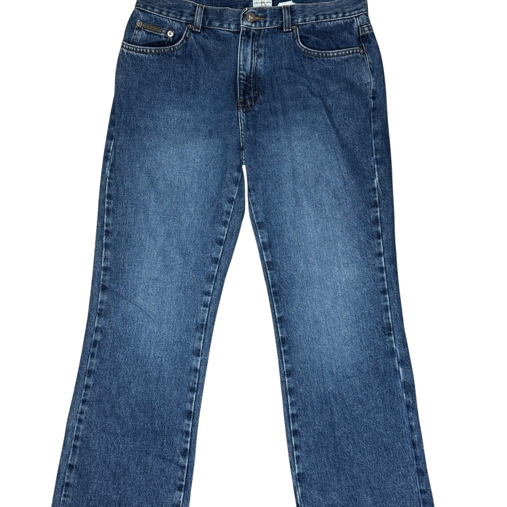 Y2K Calvin‎ Klein Women's Boot Cut Medium Sandblast Jeans Size 10